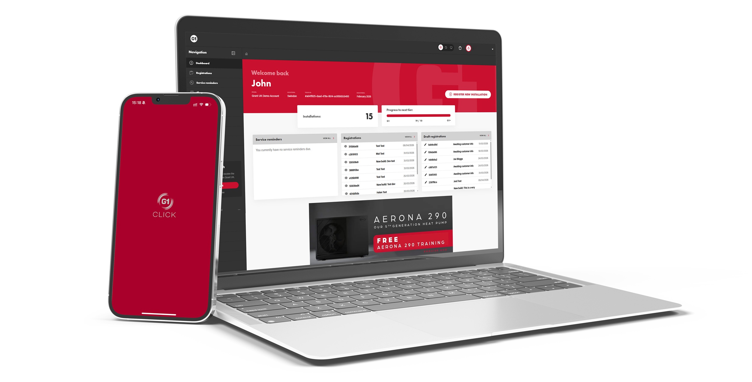 Introducing Grant UK’s upgraded G1 Portal and Click app
