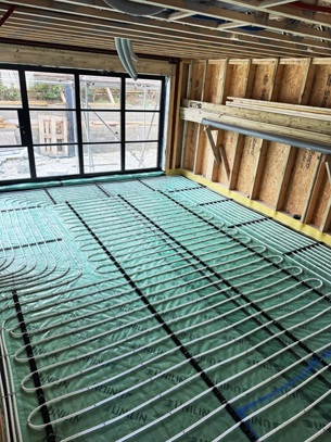 Uflex underfloor piping